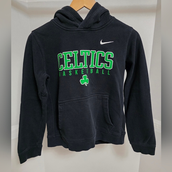 Nike Other - Nike Kids Celtics Basketball Hoodie - Black and Green